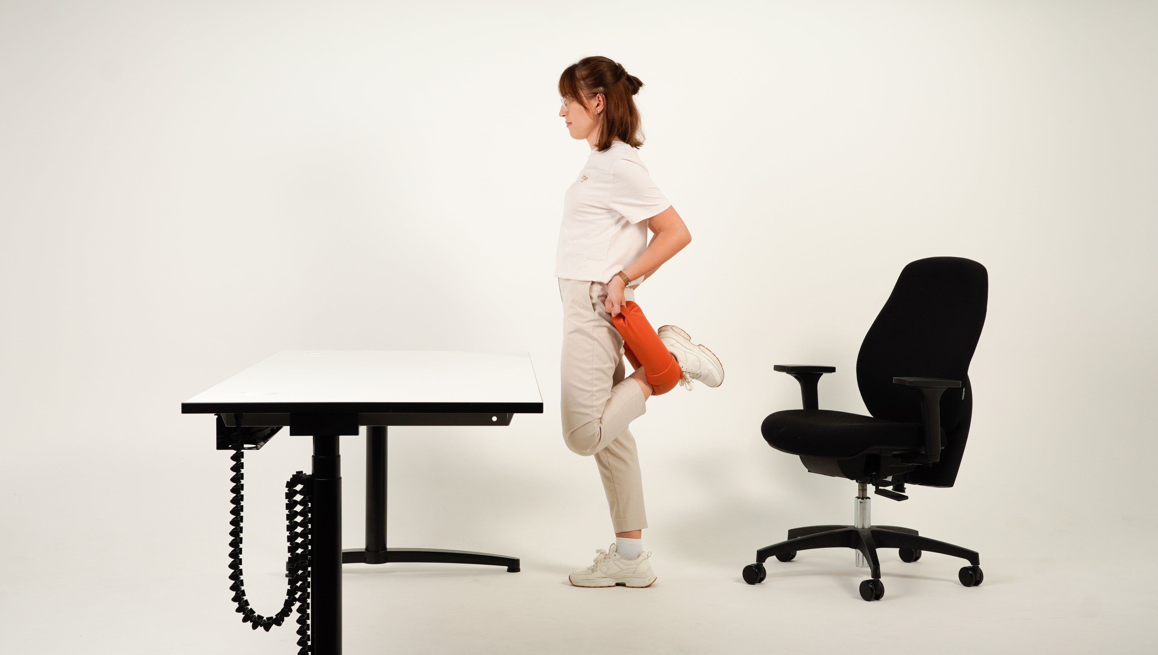 Paddo Tuscan Orange - ergonomic tool for healthy work