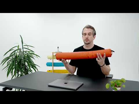 Paddo Tuscan Orange - ergonomic tool for healthy work